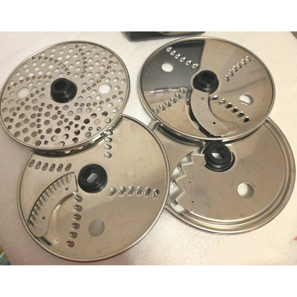 NINJA Food Processor   Disc Blade SET OF 4 Storage Box No Lid **OEM*